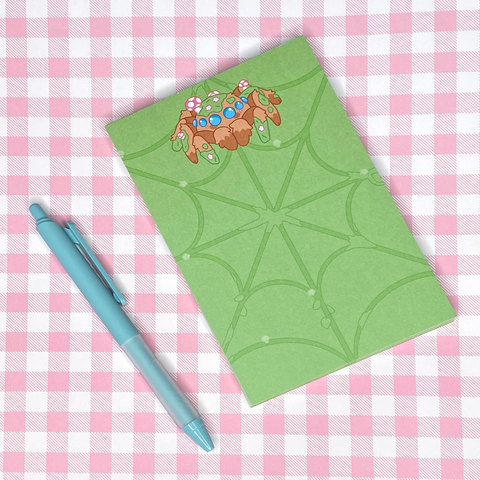 Mossy Spider Notepad