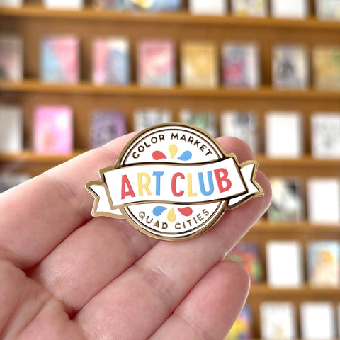 Color Market Art Club Enamel Pin