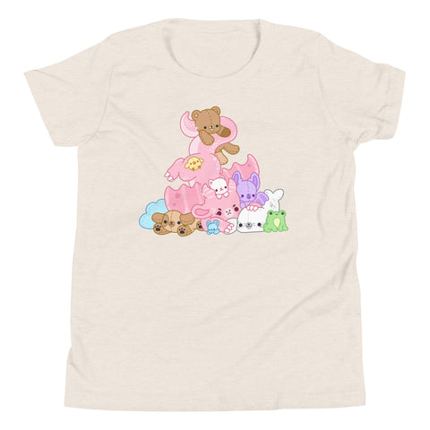 Plushie Hoarding Dragon Kids Tshirt