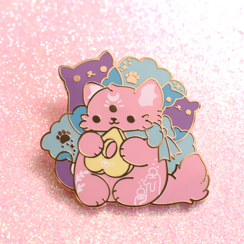 Catvoyant (Pastel) Enamel Pin