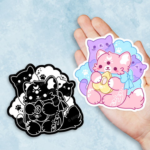 Catvoyant Vinyl Stickers
