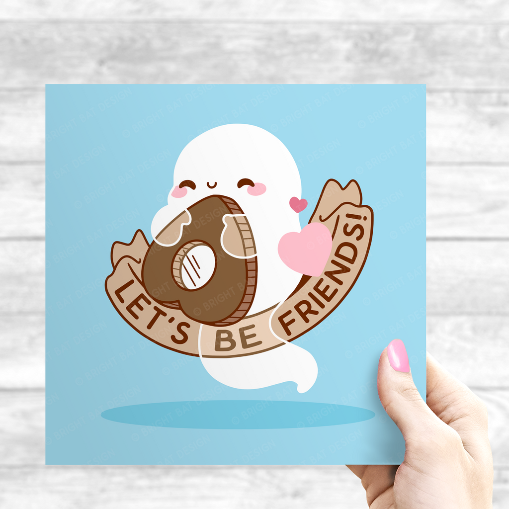 Friendly Ghost Print