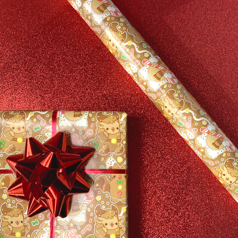 Gingerbread Wrapping Paper
