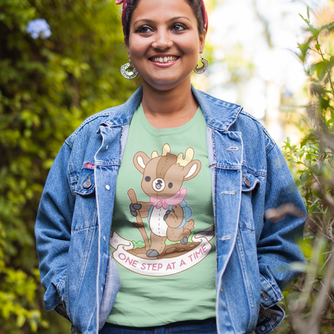 One Step At A Time Deer TShirt