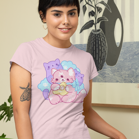 Pastel Catvoyant TShirt