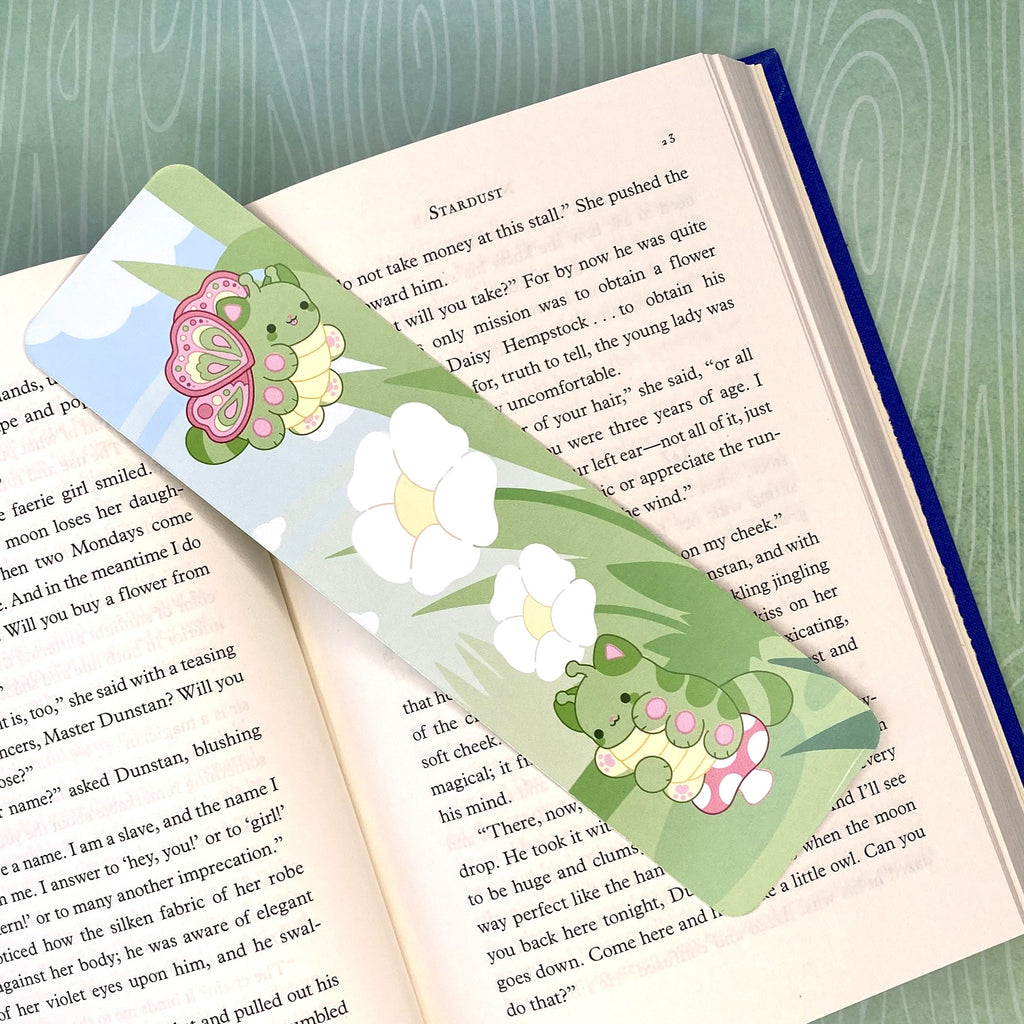 Caterpillar & Catterfly Bookmark