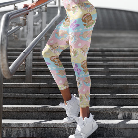 Self Care Plushie Pals Leggings