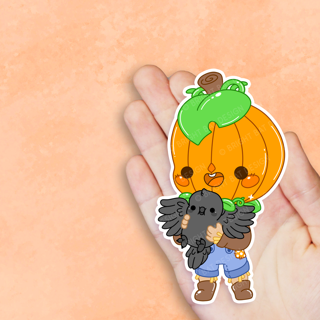 Scarecrow Vinyl Sticker