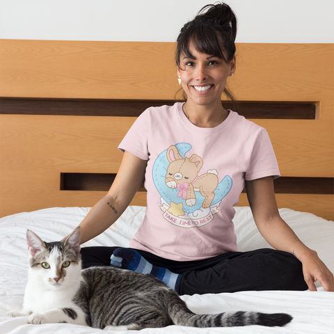Take Time To Rest Bunny TShirt