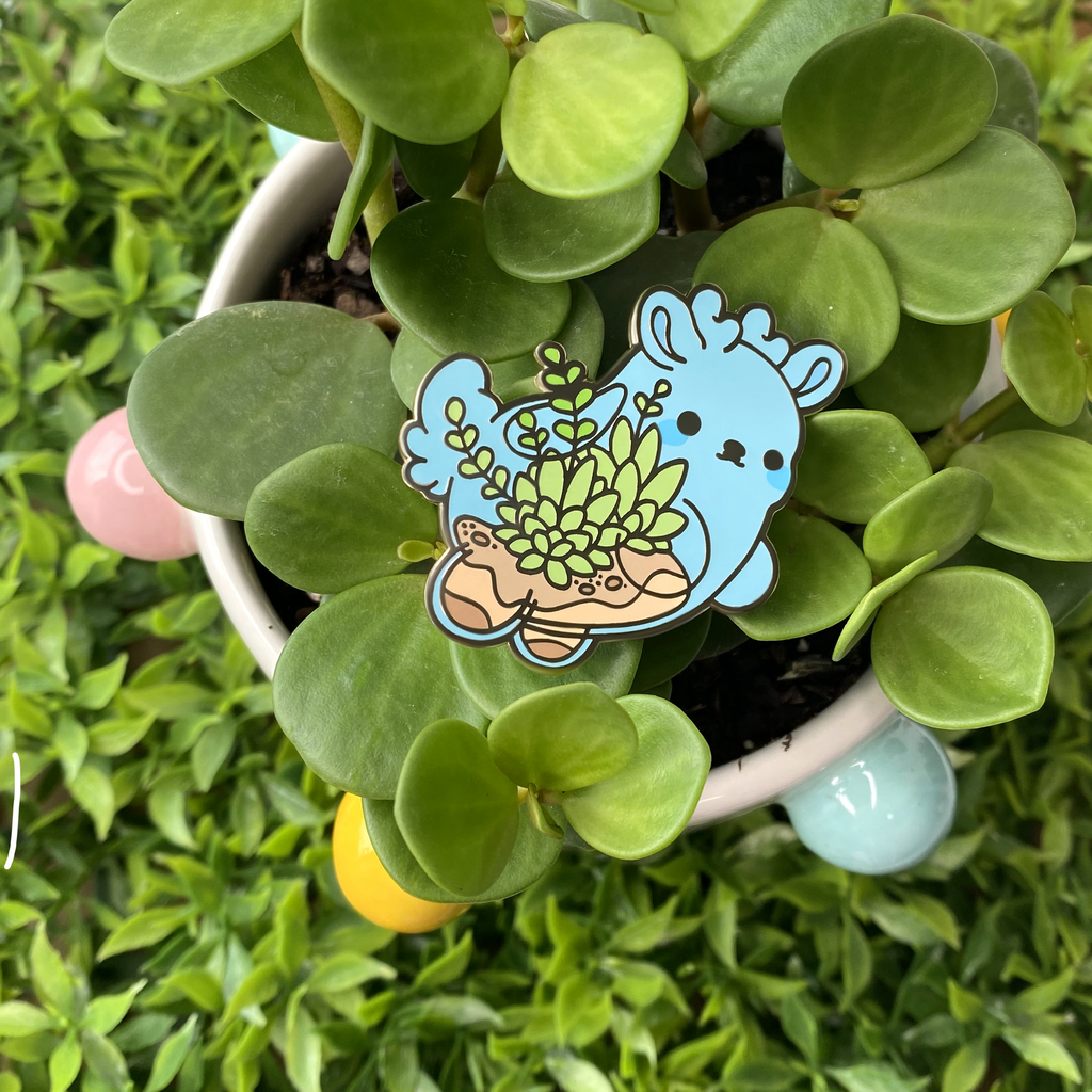 Terrarium Deer Enamel Pin