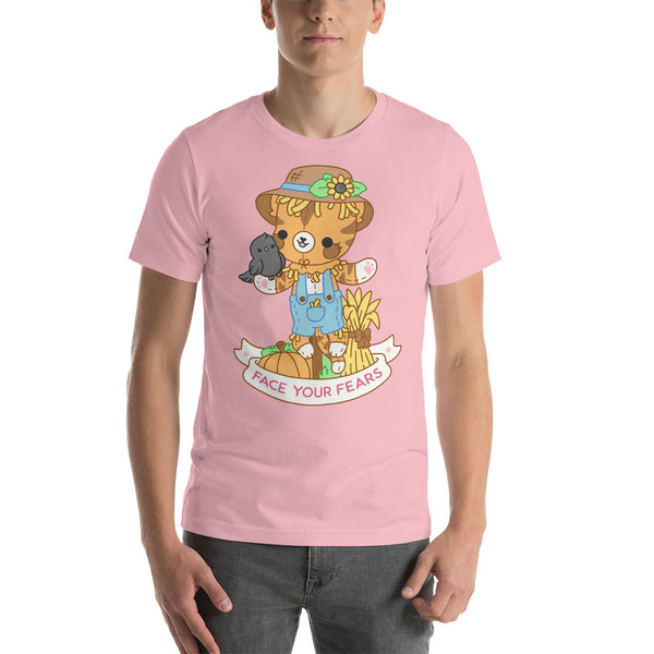 Face Your Fears Scarecrow Cat TShirt