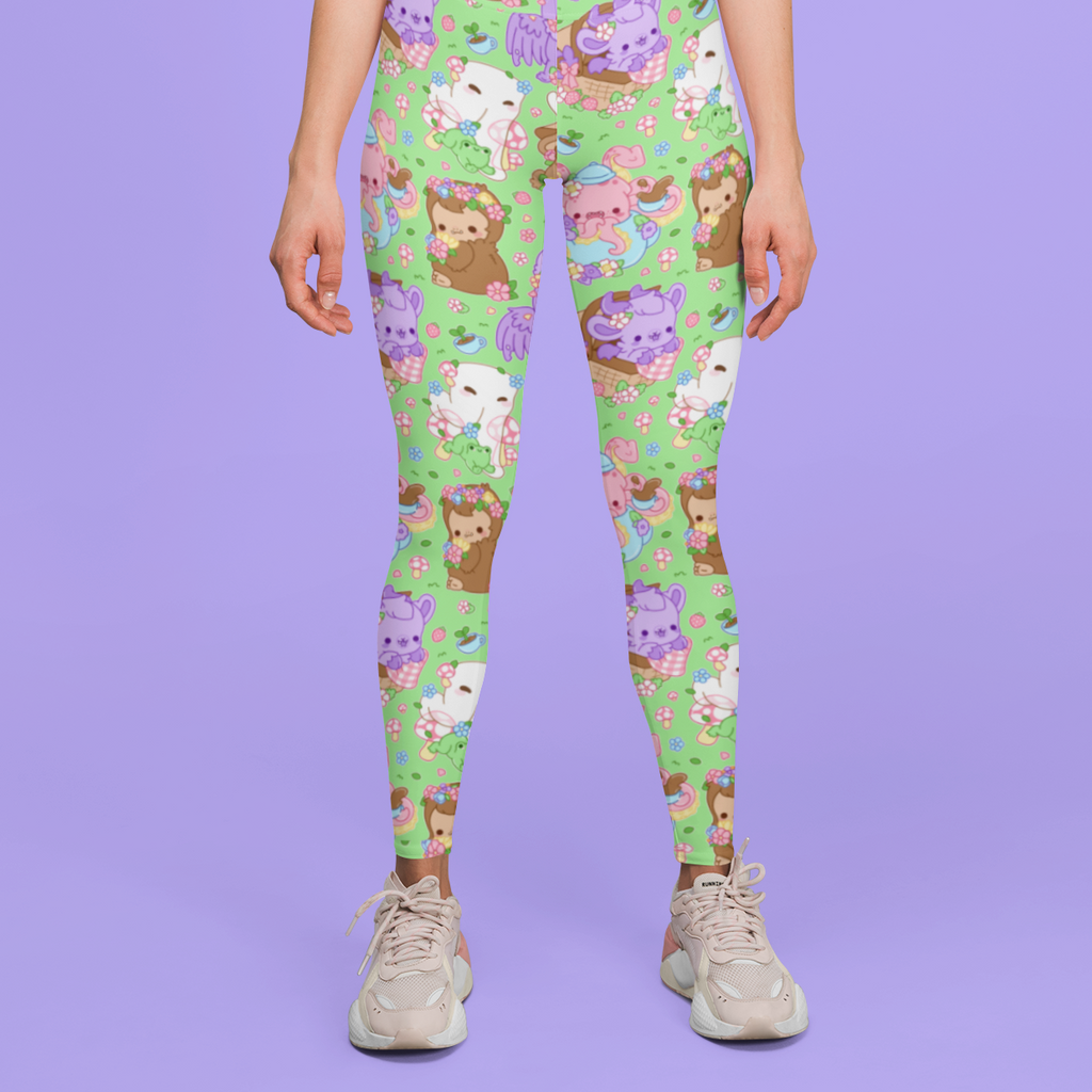 Cottage Cryptids Leggings