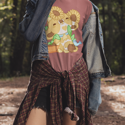 Sprout the Sunflower Cow TShirt