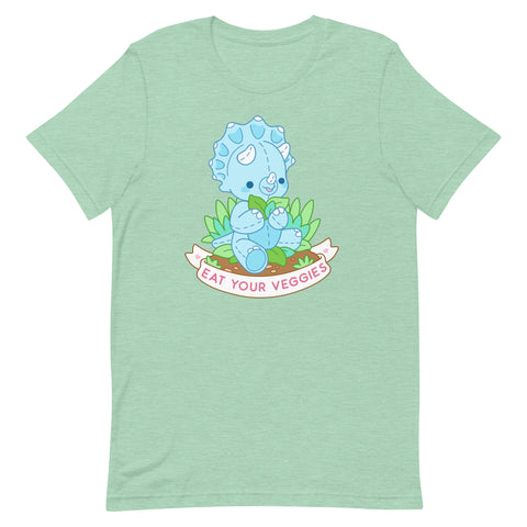 Eat Your Veggies Dino TShirt