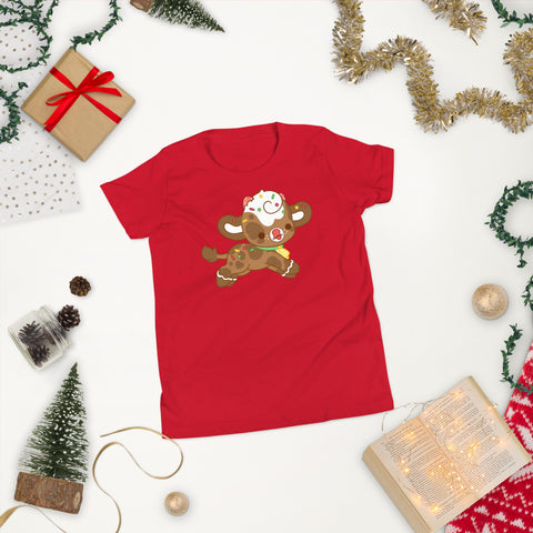 Gumdrop the Gingerbread Cow Kids TShirt