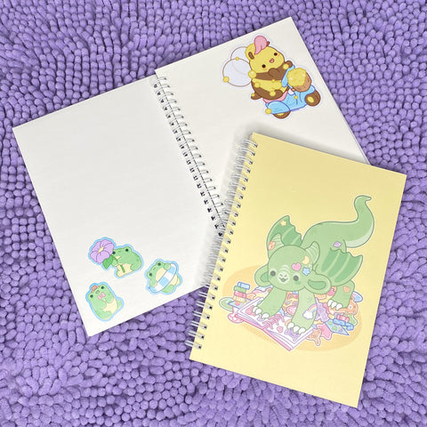 Sticker Hoarding Dragon Reusable Sticker Book