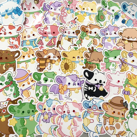 Cow Nugget Large Stickers