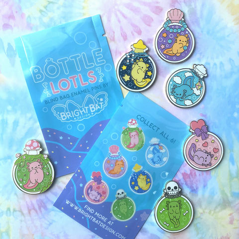 Bottle Lotl Blind Bag Enamel Pins