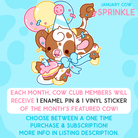 January Cow Club: Sprinkle