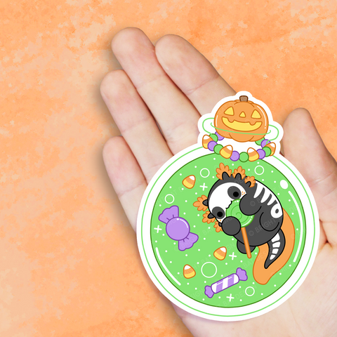 Halloween Bottle Lotl Vinyl Sticker