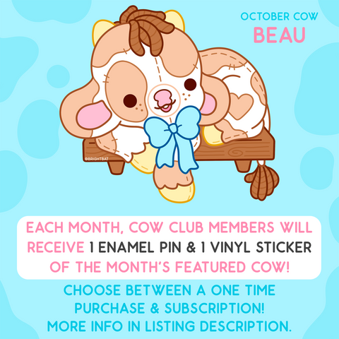 October Cow Club: Beau