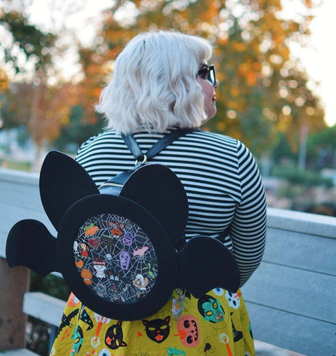 Lavender Bat Ita Bags (Flawed)