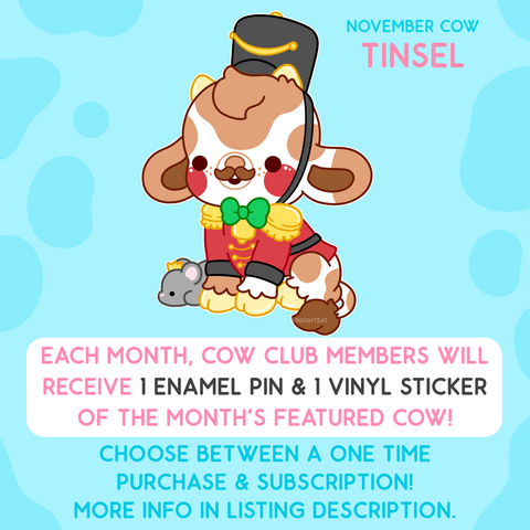 Novmeber Cow Club: Tinsel