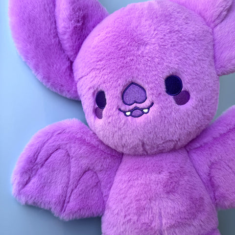 Magenta Bright Bat Plushie
