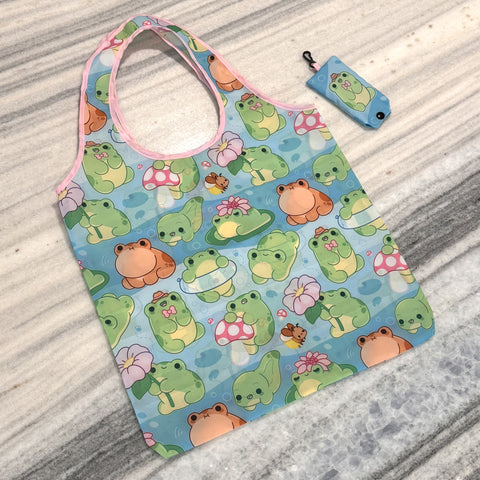 Frog Nuggets Reusable Bag