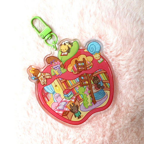 Book Bugs Keychain
