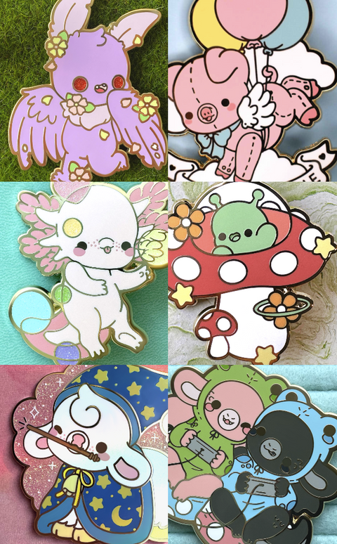 ENAMEL PIN COLLECTION