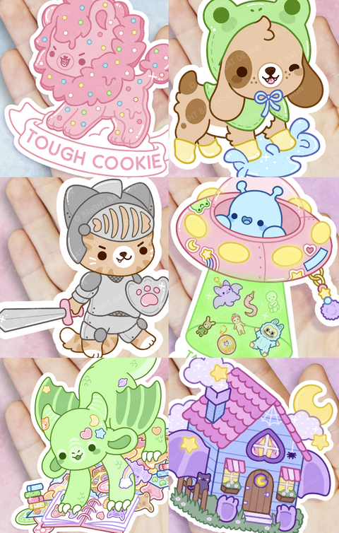 LARGE VINYL STICKERS