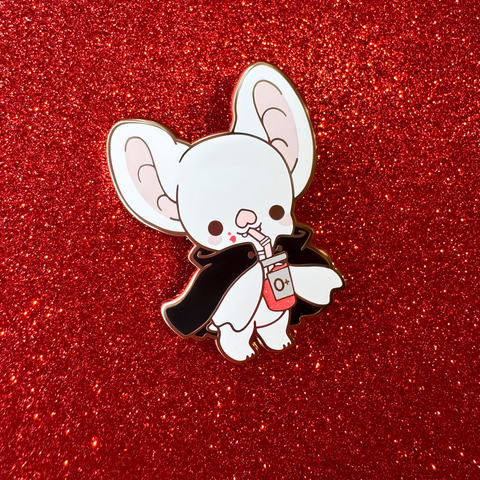 Vampire Bright Bat Enamel Pin