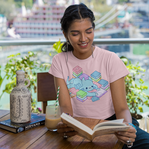 Book Hoarding Dragon TShirt