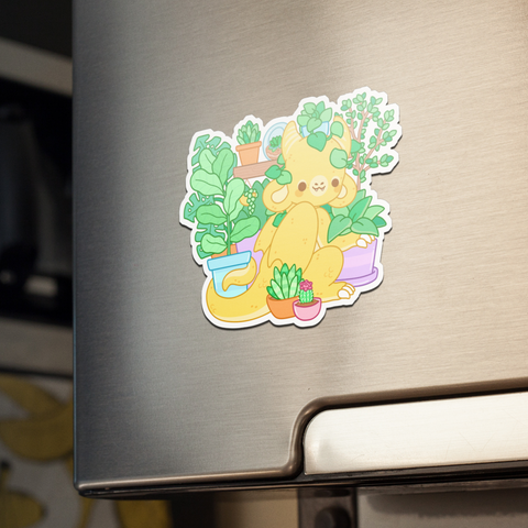 Plant Hoarding Dragon Magnet