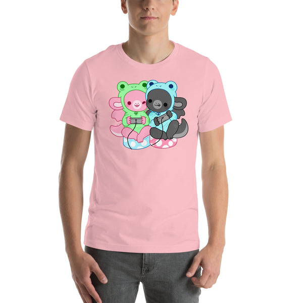 Ink and Blush Frog Gamers TShirt