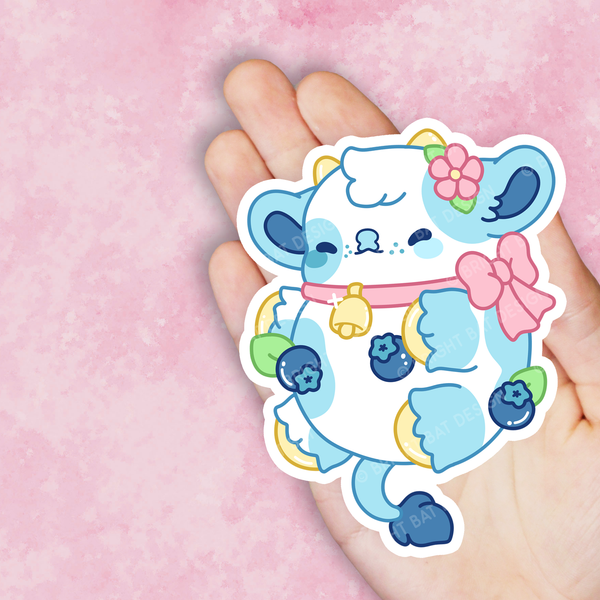Garden Cow Nuggets Vinyl Sticker Set