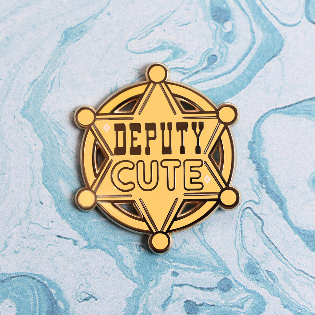 Deputy Cute Badge Enamel Pin