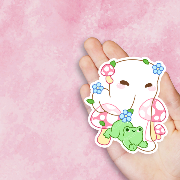 Cottage Cryptids Vinyl Sticker Set