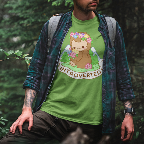 Introverted Bigfoot TShirt