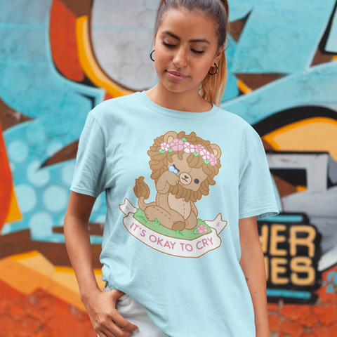 It's Okay To Cry Lion TShirt