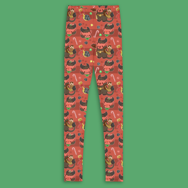 Krampus Youth Leggings