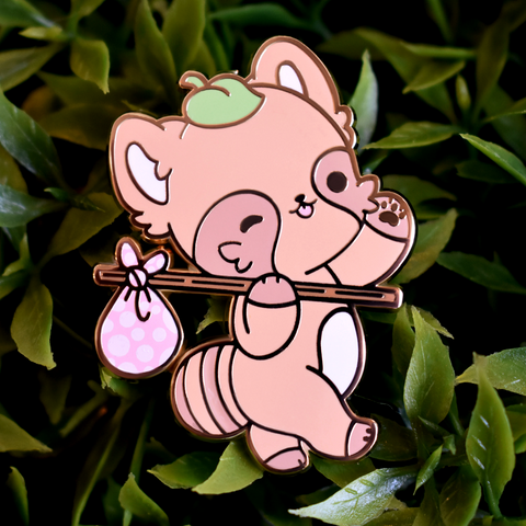 Maple the Tanuki - Adventure - Enamel Pin