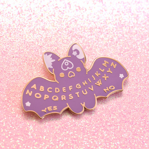Ouija Bat (Pastel) Enamel Pin