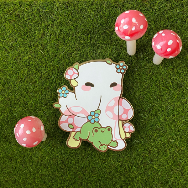 Cottage Cryptids Enamel Pins - Full Set