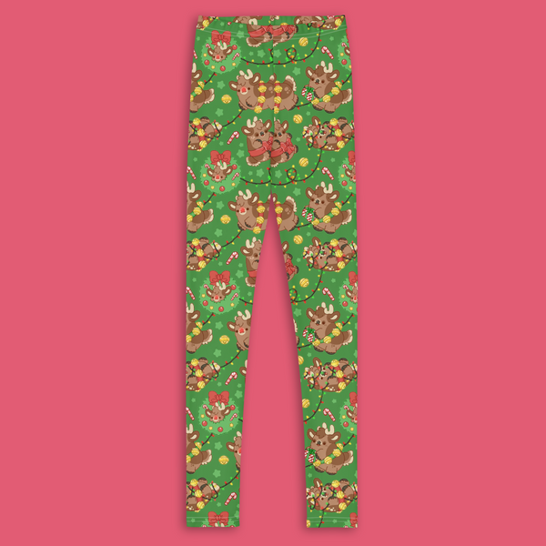 Reindeer Nuggets Youth Leggings