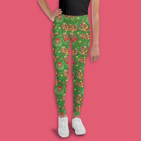 Reindeer Nuggets Youth Leggings