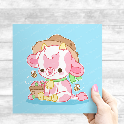 Strawberry Cow Projects  Photos videos logos illustrations and branding  on Behance
