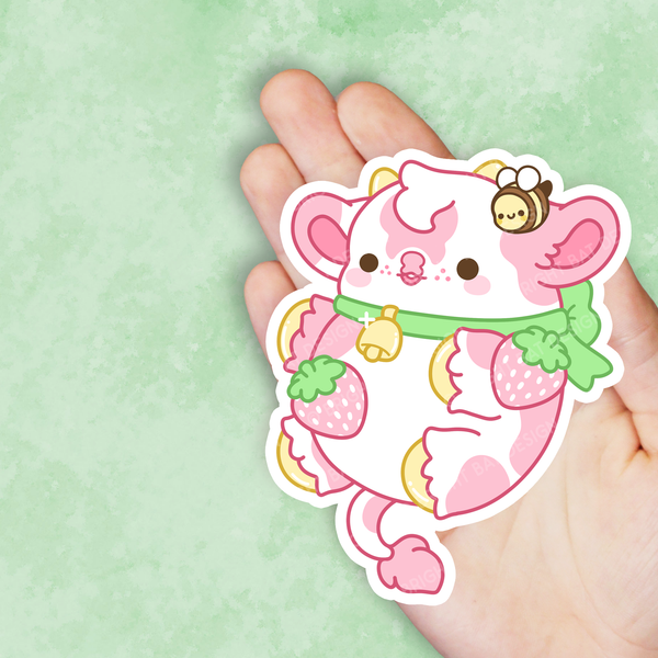Garden Cow Nuggets Vinyl Sticker Set
