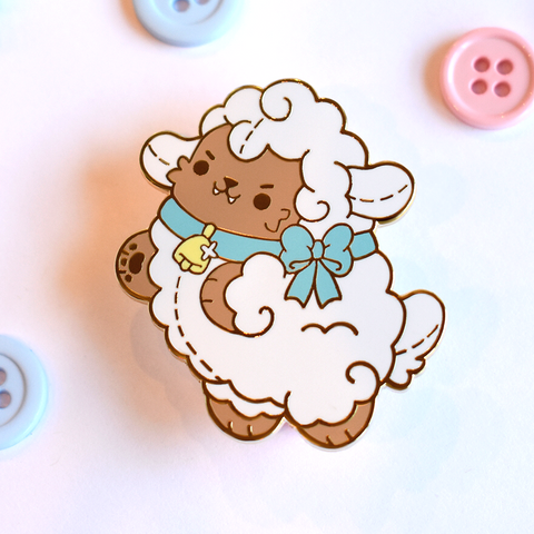 Wolf in Sheeps Clothing Enamel Pin